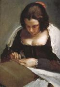 Diego Velazquez The Needlewoman (unfinished) (df01) china oil painting reproduction